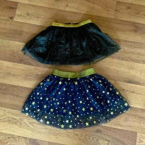 Girls tutu glitter skirt bundel